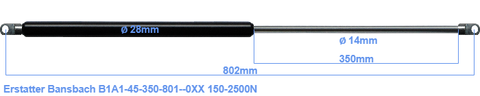 Bansbach B1A1-45-350-801--0XX