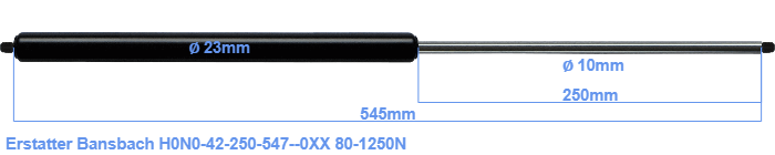 Bansbach H0N0-42-250-547--0XX