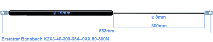 Bansbach K2X3-40-300-684--0XX