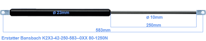 Bansbach K2X3-42-250-583--0XX