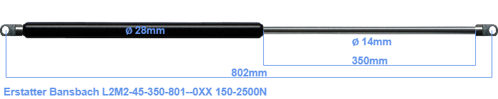 Bansbach L2M2-45-350-801--0XX