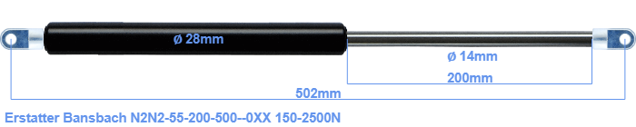 Bansbach N2N2-55-200-500--0XX