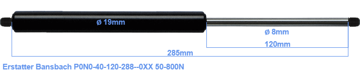 Bansbach P0N0-40-120-288--0XX