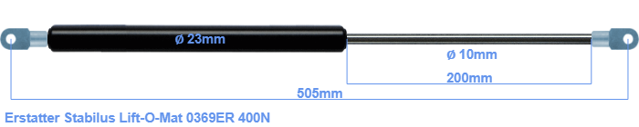 Stabilus Lift-O-Mat 0369ER