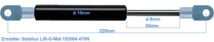 Stabilus Lift-O-Mat 152064