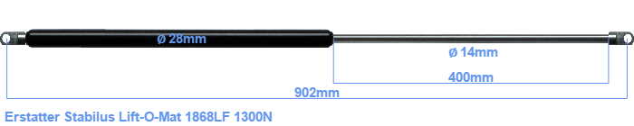 Stabilus Lift-O-Mat 1868LF