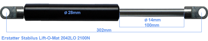 Stabilus Lift-O-Mat 2042LO