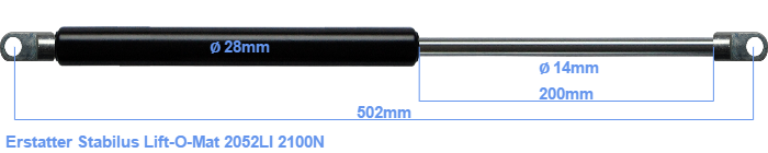Stabilus Lift-O-Mat 2052LI