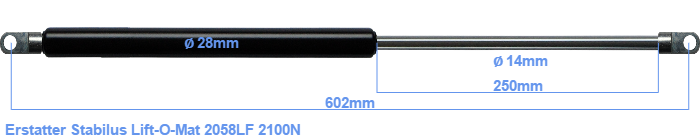 Stabilus Lift-O-Mat 2058LF