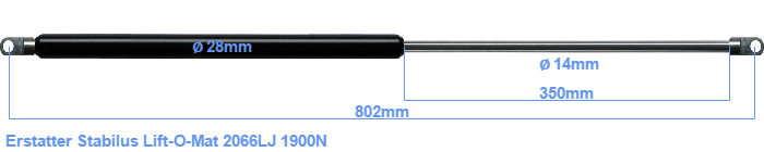 Stabilus Lift-O-Mat 2066LJ