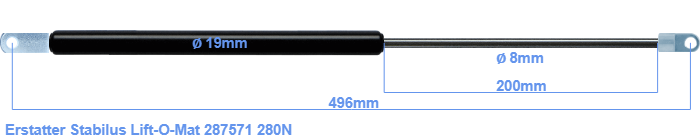 Stabilus Lift-O-Mat 287571