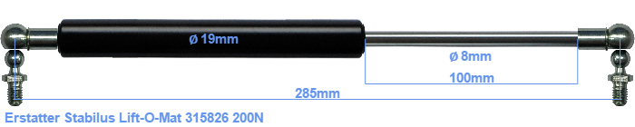 Stabilus Lift-O-Mat 315826