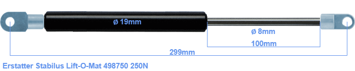 Stabilus Lift-O-Mat 498750