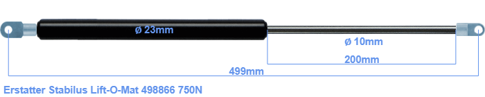 Stabilus Lift-O-Mat 498866