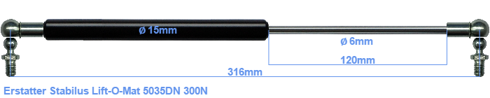Stabilus Lift-O-Mat 5035DN