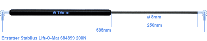 Stabilus Lift-O-Mat 684899