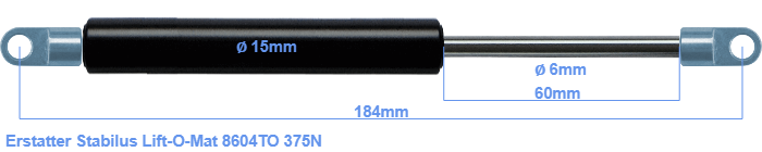 Stabilus Lift-O-Mat 8604TO