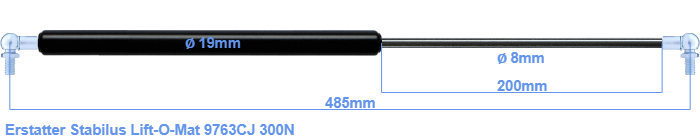 Stabilus Lift-O-Mat 9763CJ