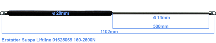 Suspa Liftline 01625069