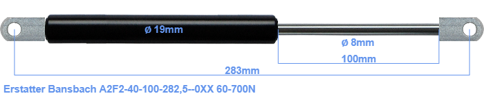 Bansbach A2F2-40-100-282,5--0XX