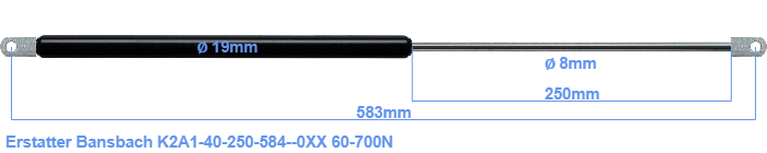 Bansbach K2A1-40-250-584--0XX