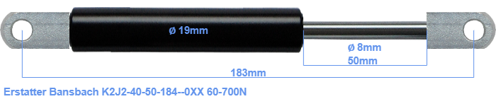 Bansbach K2J2-40-50-184--0XX