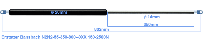 Bansbach N2N2-55-350-800--0XX