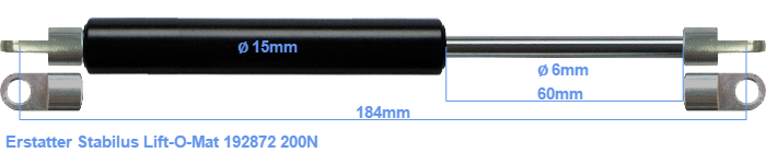 Stabilus Lift-O-Mat 192872