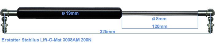 Stabilus Lift-O-Mat 3008AM