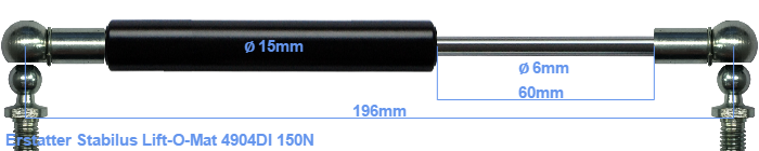 Stabilus Lift-O-Mat 4904DI