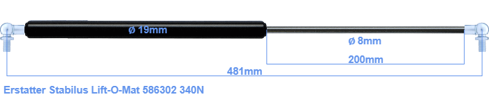 Stabilus Lift-O-Mat 586302