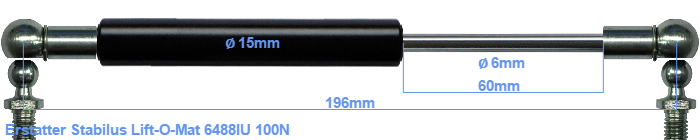 Stabilus Lift-O-Mat 6488IU