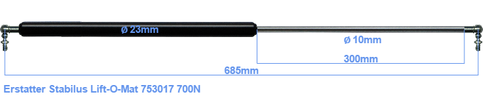 Stabilus Lift-O-Mat 753017