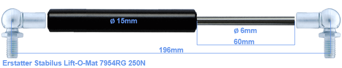 Stabilus Lift-O-Mat 7954RG