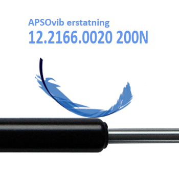 Erstatning for APSOvib 12.2166.0020 200N