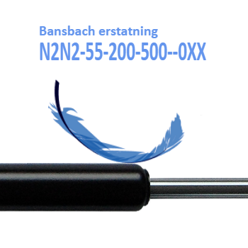 Erstatning for Bansbach N2N2-55-200-500--0XX 150-2500N
